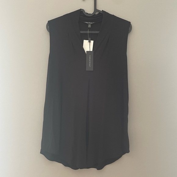 NWT black women’s short sleeved shirt size S by Cable & Gauge - Picture 5 of 7